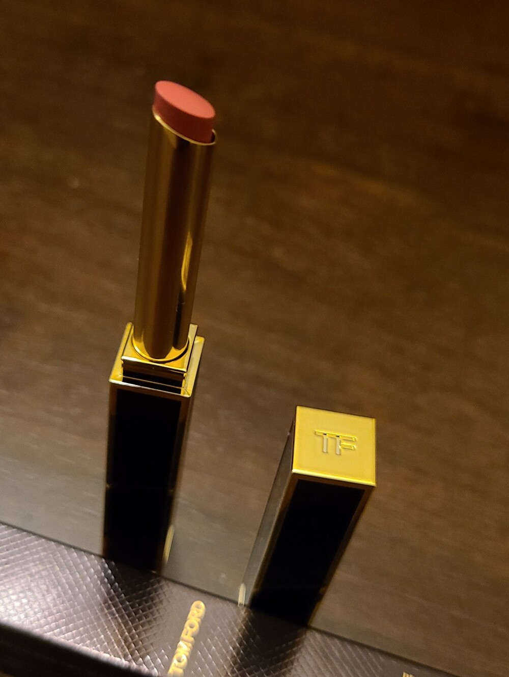 Tom Ford Slim Shine Lipstick in Soft Pink - Slip 13